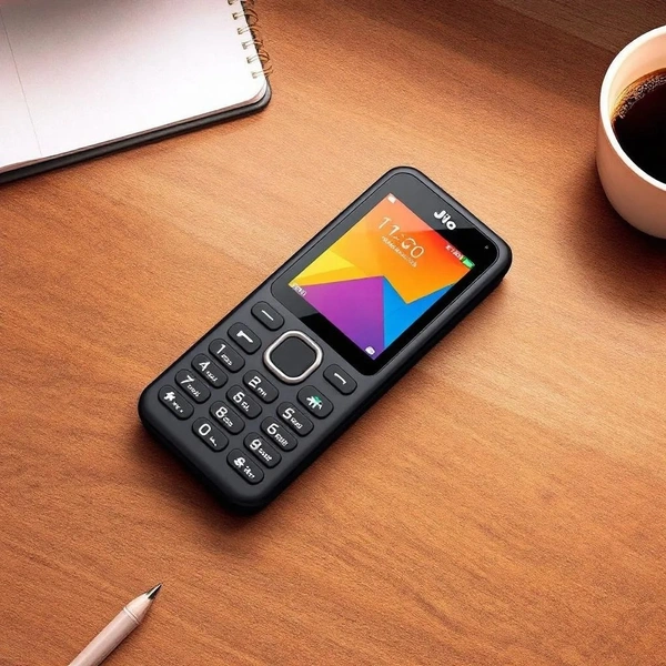 Jio Bharat 4G Keypad phone | black | F 220 - Black, F 220