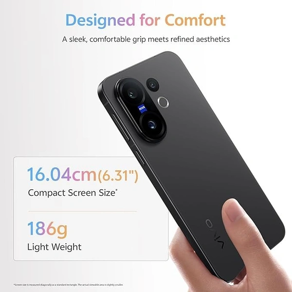 VIVO X200 FE 5G (Luxe Grey, 12GB RAM, 256GB Storage) - Luxe Grey, 12GB-256GB