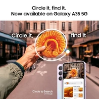 Samsung Galaxy A35 5G (Awesome Iceblue, 8GB RAM, 256GB Storage) - Awesome Iceblue, 8GB-256GB