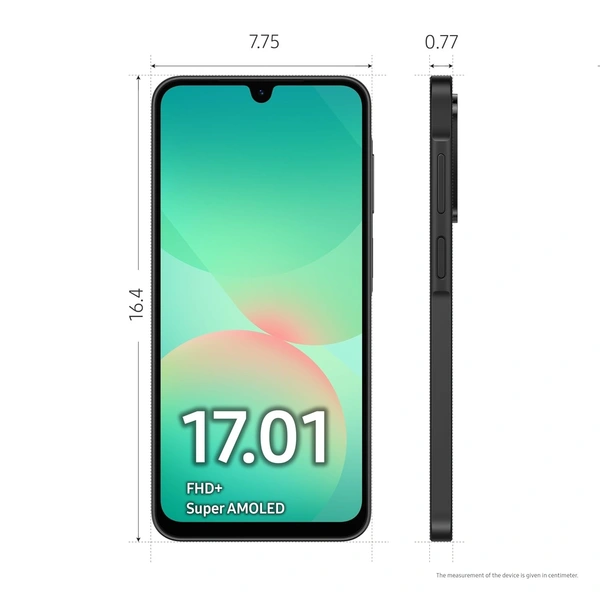 Samsung Galaxy A26 5G (Awesome white, 8GB, 128GB) | Awesome Intelligence: Circle to Search, Intelligent Editing | Awesome 50MP Triple Camera | IP67 - Awesome White, 8GB-128GB