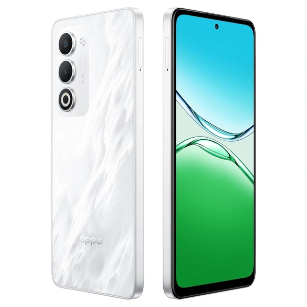OPPO A5 5G (Mist White, 6GB RAM, 128GB Storage)  - white, 6GB-128GB