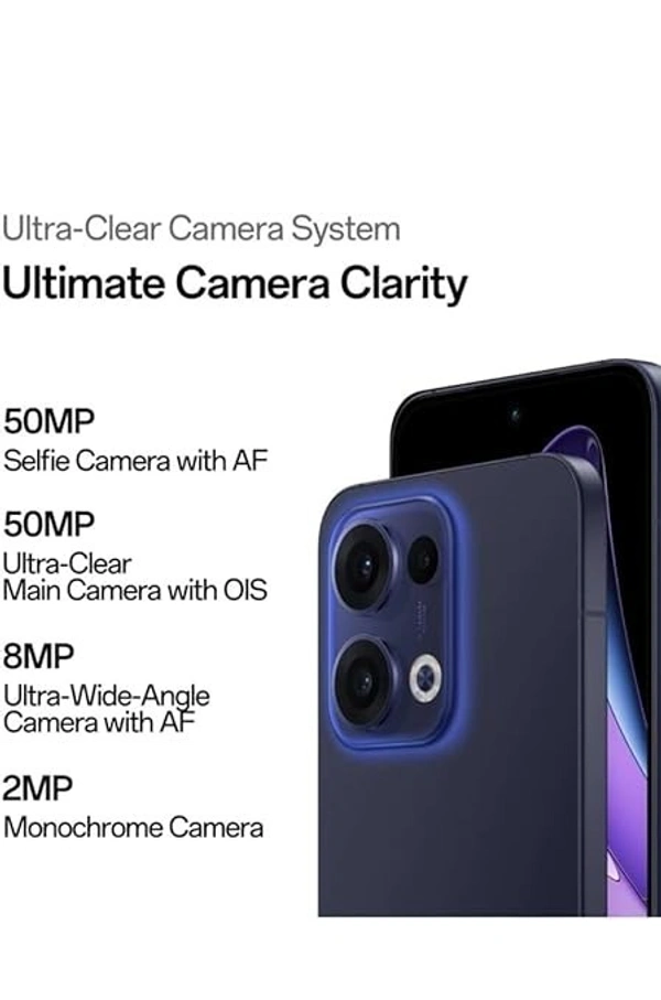 Oppo Reno13 5G (Ivory White, 128 GB) (8 GB RAM) - white, 8GB-128GB