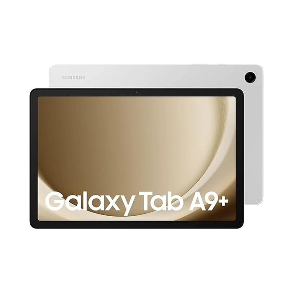 Samsung Galaxy Tab A9+ 27.94 cm (11.0 inch) Display, RAM 8 GB, ROM 128 GB Expandable, Wi-Fi+5G Tablet, SILVER - SILVER, Samsung Galaxy Tab A9+ 27.94 cm (11.0 inch) Display, RAM 8 GB, ROM 128 GB Expandable, Wi-Fi+5G Tablet, SILVER