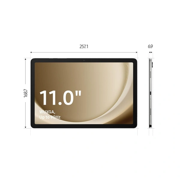 Samsung Galaxy Tab A9+ [Smartchoice], 27.94 cm (11.0 inch) Display, RAM 8 GB, ROM 128 GB Expandable, Wi-Fi +5G Tablet, Gray - Gray, Samsung Galaxy Tab A9+ [Smartchoice], 27.94 cm (11.0 inch) Display, RAM 8 GB, ROM 128 GB Expandable, Wi-Fi  + 5G Tablet, Gray