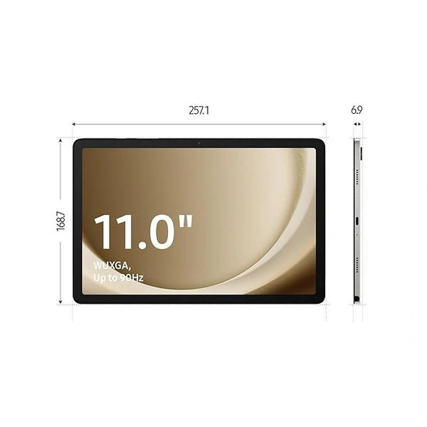 Samsung Galaxy Tab A9+ 27.94 cm (11.0 inch) Display, RAM 8 GB, ROM 128 GB Expandable, Wi-Fi+5G Tablet, SILVER - SILVER, Samsung Galaxy Tab A9+ 27.94 cm (11.0 inch) Display, RAM 8 GB, ROM 128 GB Expandable, Wi-Fi+5G Tablet, SILVER