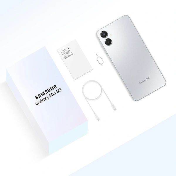 Samsung Galaxy A06 5G (GREY, 4GB RAM, 128GB Storage) - Gray, Samsung Galaxy A06 5G (GREY, 4GB RAM, 128GB Storage)