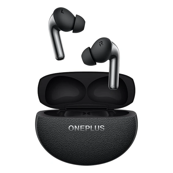 OnePlus Buds Pro 3 Bluetooth TWS in-Ear Buds – Dual Drivers, Dual DACs, Dynaudio EQs, AI-Powered Translator, Up to 50dB Adaptive Noise Cancellation, Up to 43Hrs Battery. - Black, OnePlus Buds Pro 3 Bluetooth TWS in-Ear Buds