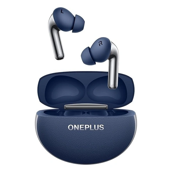 OnePlus Buds Pro 3 Bluetooth TWS in-Ear Buds – Dual Drivers, Dual DACs, Dynaudio EQs, AI-Powered Translator, Up to 50dB Adaptive Noise Cancellation, Up to 43Hrs Battery. - BLUE, OnePlus Buds Pro 3 Bluetooth TWS in-Ear Buds