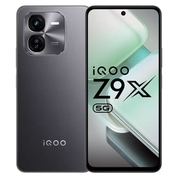 IQOO Z9x 5G ( 6GB+128GB )  (Storm grey) - Storm grey, IQOO Z9x 5G ( 6GB+128GB )  (Storm grey)