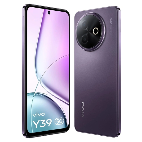 Vivo Y39 5G (Lotus Purple, 8GB RAM, 256GB Storage) - Lotus Purple, Vivo Y39 5G (Lotus Purple, 8GB RAM, 256GB Storage)