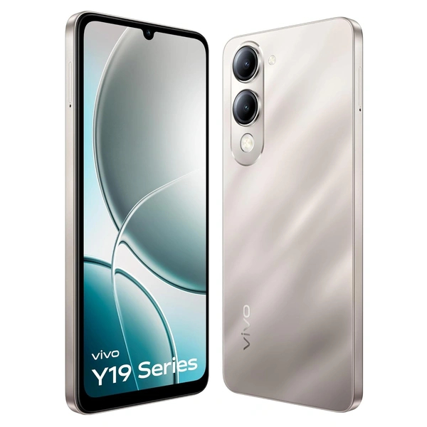 VIVO Y19 5G (Titanium Silver, 4GB RAM, 64GB Storage) - TITANIUM SILVER, VIVO Y19 5G (Titanium Silver, 4GB RAM, 64GB Storage)