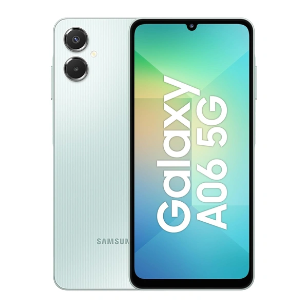 Samsung Galaxy A06 5G (Light Green, 4GB RAM, 64GB Storage) - LIGHT GREEN, Samsung Galaxy A06 5G (Light Green, 4GB RAM, 64GB Storage)