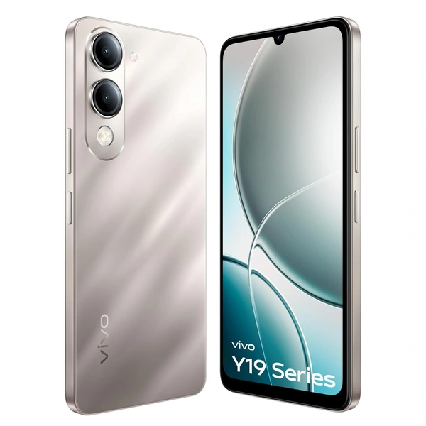 VIVO Y19 5G (Titanium Silver, 4GB RAM, 64GB Storage) - TITANIUM SILVER, VIVO Y19 5G (Titanium Silver, 4GB RAM, 64GB Storage)