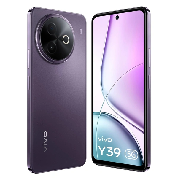 Vivo Y39 5G (Lotus Purple, 8GB RAM, 256GB Storage) - Lotus Purple, Vivo Y39 5G (Lotus Purple, 8GB RAM, 256GB Storage)