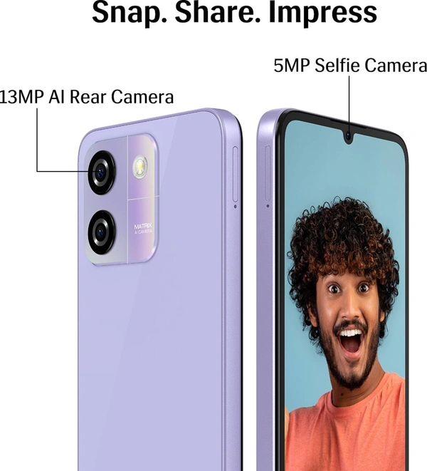 LAVA Yuva Star (GLOSSY LAVANDER, 64 GB)  (4 GB RAM) - GLOSSY LAVANDER, LAVA Yuva Star (GLOSSY LAVANDER, 64 GB)  (4 GB RAM)