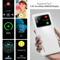 Lava Blaze Duo 5G (Celestial White, 8GB RAM, 128GB Storage) - Celestial White, Lava Blaze Duo 5G (Celestial White, 8GB RAM, 128GB Storage)