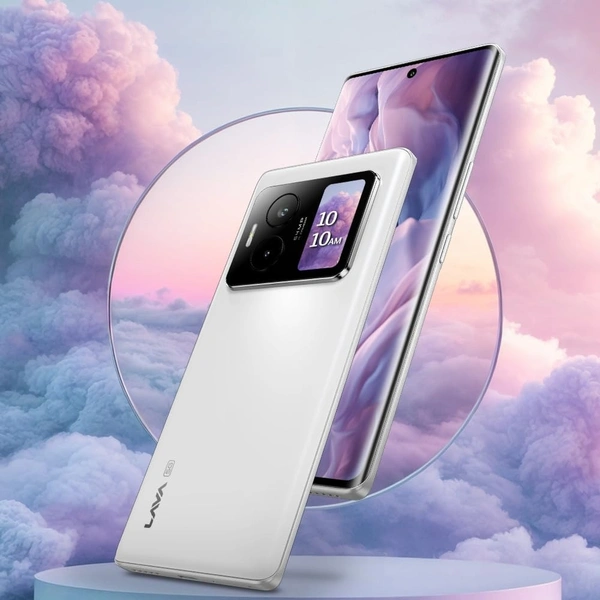 Lava Blaze Duo 5G (Celestial White, 8GB RAM, 128GB Storage) - Celestial White, Lava Blaze Duo 5G (Celestial White, 8GB RAM, 128GB Storage)
