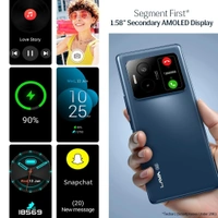Lava Blaze Duo 5G (Celestial Blue, 6GB RAM, 128GB Storage) - Celestial Blue, Lava Blaze Duo 5G (Celestial Blue, 6GB RAM, 128GB Storage)