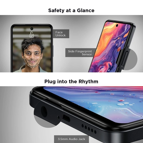 Lava Yuva 4 (Glossy BLACK, 4 GB RAM, 64 GB Storage) - GLOSSY Black, Lava Yuva 4 (Glossy BLACK, 4 GB RAM, 64 GB Storage)