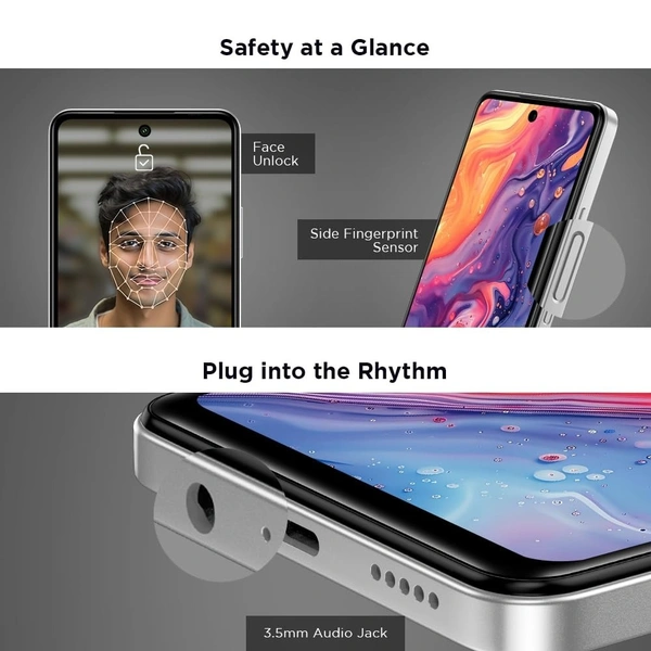 Lava Yuva 4 (Glossy White, 4 GB RAM, 128 GB Storage) - GLOSSY WHITE, Lava Yuva 4 (Glossy White, 4 GB RAM, 128 GB Storage)