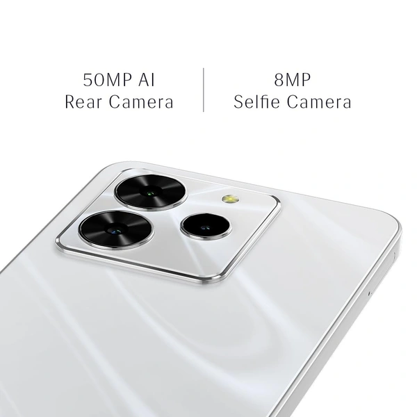 Lava Yuva 4 (Glossy White, 4 GB RAM, 128 GB Storage) - GLOSSY WHITE, Lava Yuva 4 (Glossy White, 4 GB RAM, 128 GB Storage)