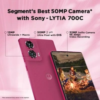 Motorola Edge 50 Fusion (Hot Pink, 256 GB)  (12 GB RAM) - Hot Pink, 12+256