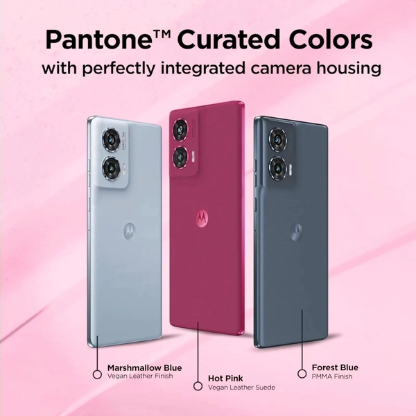 Motorola Edge 50 Fusion (Hot Pink, 256 GB)  (12 GB RAM) - Hot Pink, 12+256