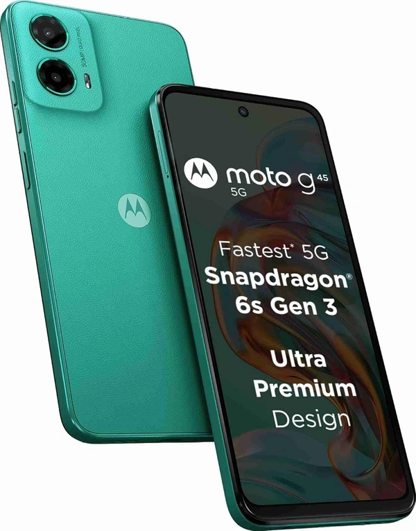 Motorola g45 5G (Brilliant Green, 128 GB)  (8 GB RAM) - green, 8+128