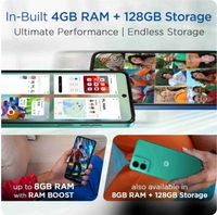 Motorola g45 5G (Brilliant Green, 128 GB)  (4 GB RAM) - green, 4+128