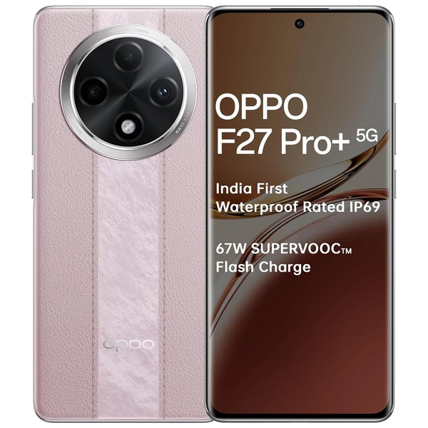 OPPO F27 Pro+ (Dusk Pink, 128 GB)  (8 GB RAM) - Dusk Pink, 8+128