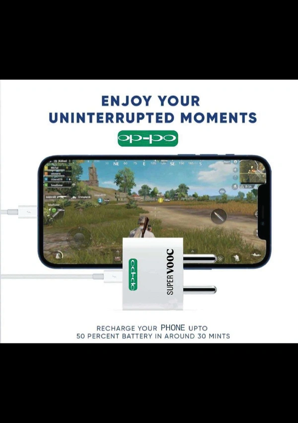 Op-po 90W SuperVOOC Type C Charger with 6 Month Warranty 