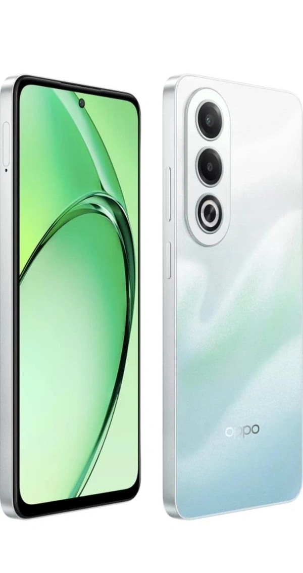 OPPO K12x 5G with 45W SUPERVOOC Charger In-The-Box (Breeze Blue, 128 GB)  (6 GB RAM) - blue, 6+128