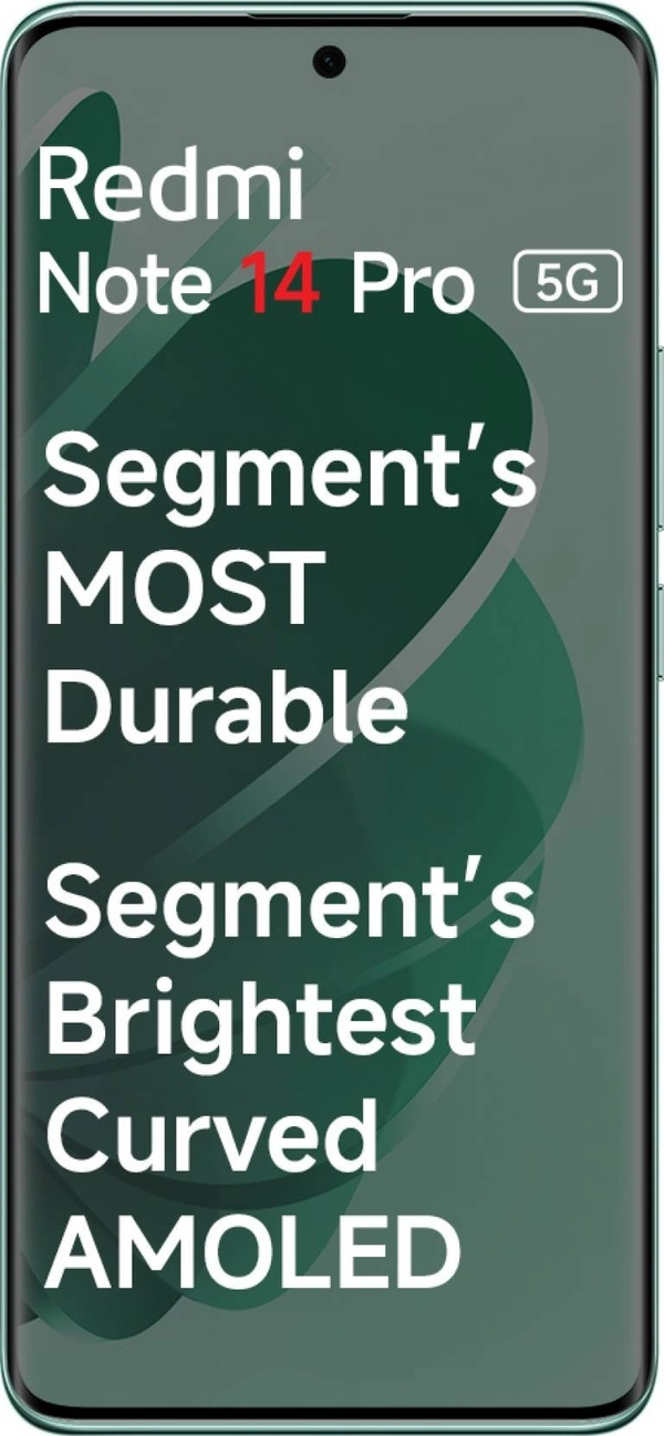 REDMI Note 14 Pro 5G (Ivy Green, 256 GB)  (8 GB RAM) - Ivy Green, 8+256
