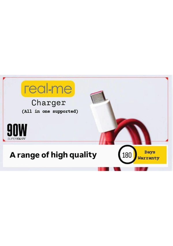 Real-me super vooc charger 90w