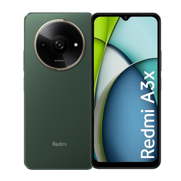 REDMI A3X (Olive Green, 128 GB)  (4 GB RAM) - Green, 4+128