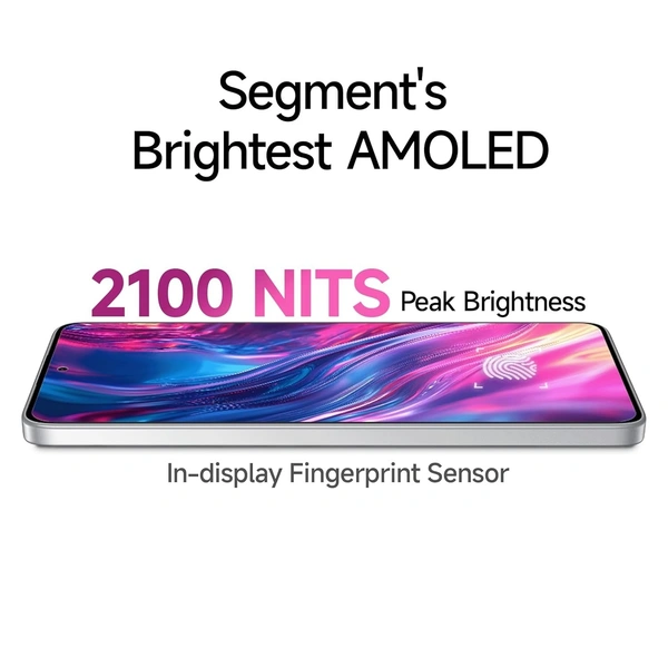 Redmi Note 14 5G (Mystique White, 6GB RAM 128GB Storage) | Global Debut MTK Dimensity 7025 Ultra | 2100 nits Segment Brightest 120Hz AMOLED | 50MP Sony LYT 600 OIS+EIS Triple Camera - white, 6+128