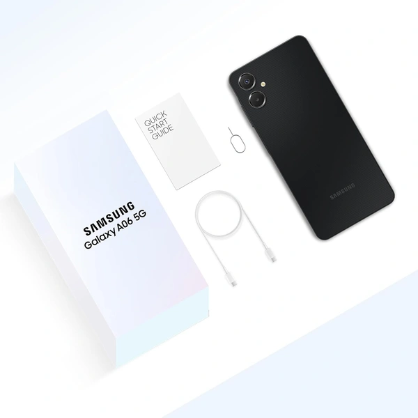 Samsung Galaxy A06 5G (Black, 6GB RAM, 128GB Storage) - Black, Samsung Galaxy A06 5G (Black, 6GB RAM, 128GB Storage)