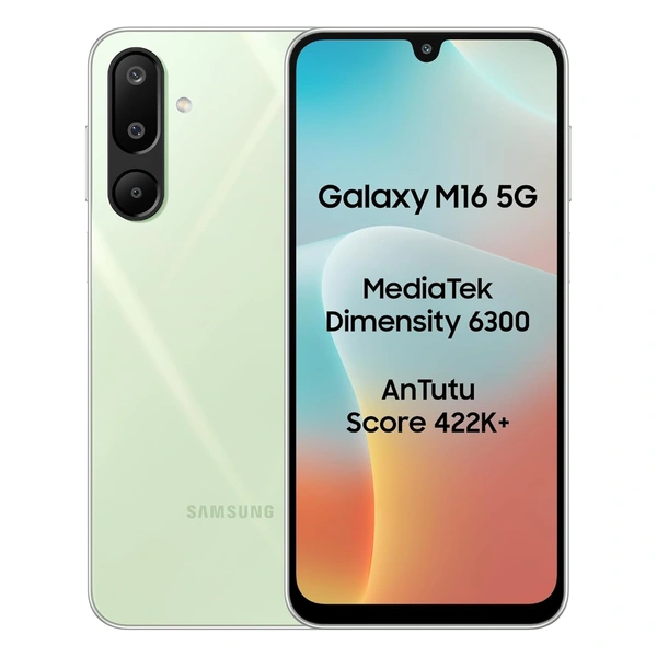 Samsung Galaxy M16 5G (Mint Green, 6GB RAM, 128 GB Storage) - mint Green, Samsung Galaxy M16 5G (Mint Green, 6GB RAM, 128 GB Storage)