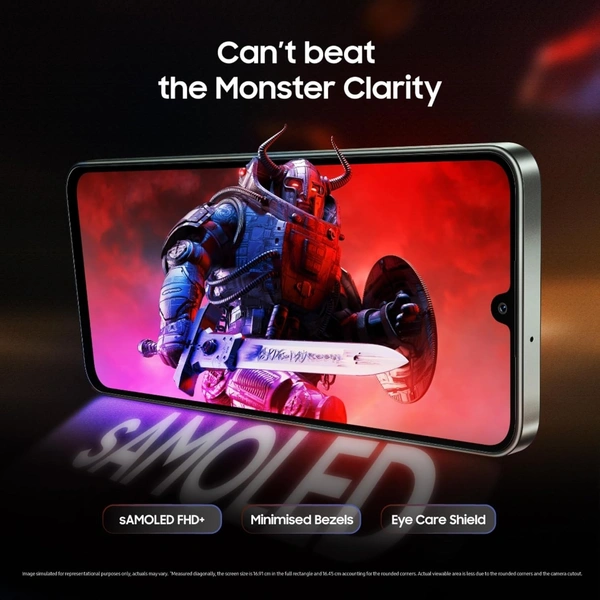 Samsung Galaxy M16 5G (Thunder Black, 8GB RAM, 128 GB Storage) - Thunder Black, Samsung Galaxy M16 5G (Thunder Black, 8GB RAM, 128 GB Storage)
