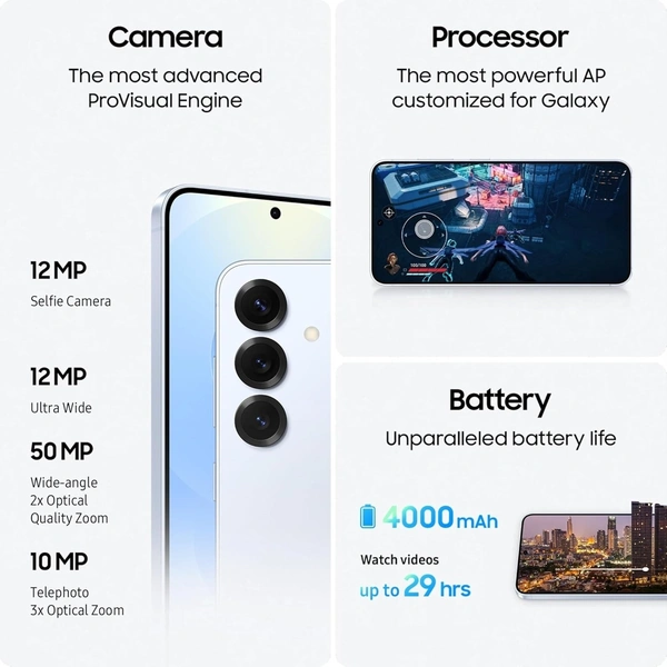 Samsung Galaxy S25 5G AI Smartphone (Icyblue, 12GB RAM, 512GB Storage) - Iceblue, Samsung Galaxy S25 5G AI Smartphone (Icyblue, 12GB RAM, 512GB Storage)