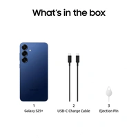 Samsung Galaxy S25+ 5G AI Smartphone (Silver Shadow, 12GB RAM, 512 GB Storage) - Blue, Samsung Galaxy S25+ 5G AI Smartphone (Silver Shadow, 12GB RAM, 512 GB Storage)