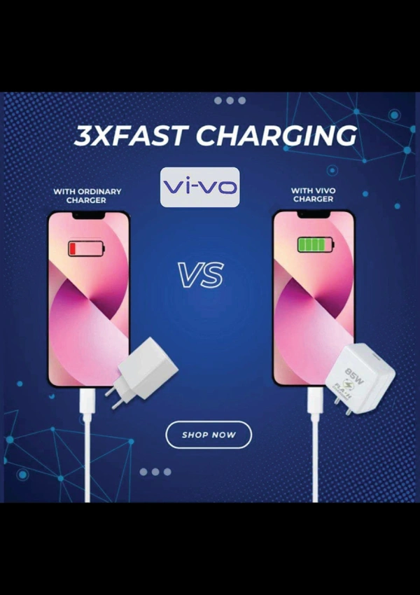 Vi-vo 90W Flash Charger Adapter | Vi-vo Mobile Charger