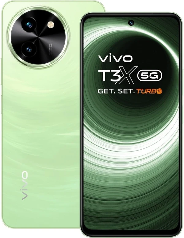 vivo T3x 5G (Celestial Green, 128 GB)  (4 GB RAM) - Celestial Green, 4+128