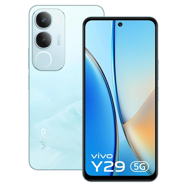 Vivo Y29 5G (Glacier Blue, 8GB RAM, 256GB Storage)  - Glacier Blue, 8+256