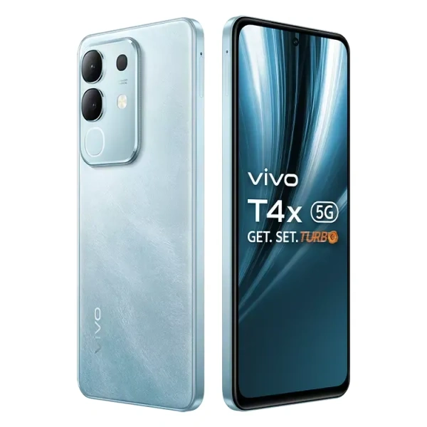 VIVO  T4x 5G  (6GB+128GB Marine Blue) - Marine Blue, VIVO  T4x 5G  (6GB+128GB Marine Blue)