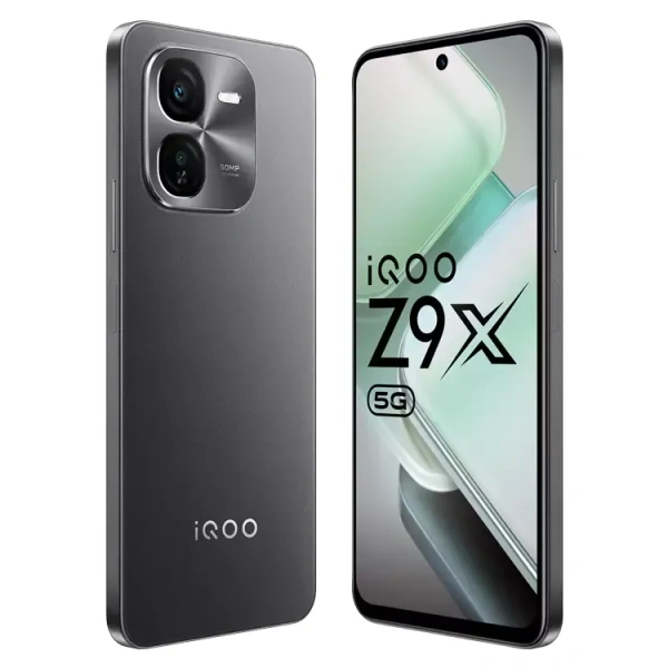 IQOO Z9x 5G ( 6GB+128GB )  (Storm grey) - Storm grey, IQOO Z9x 5G ( 6GB+128GB )  (Storm grey)