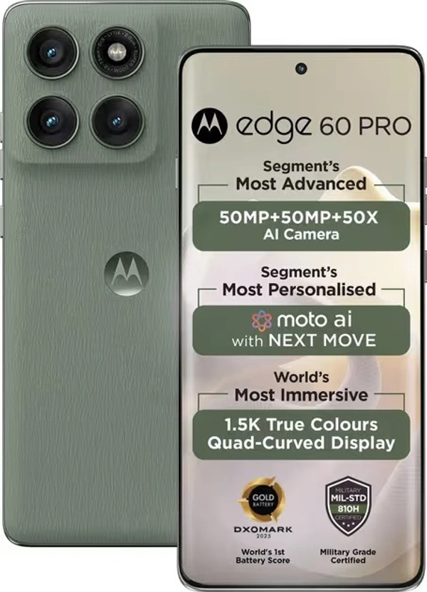 MOTOROLA Edge 60 Pro ( Pantone Shadow, 256 GB)  (12 GB RAM) - Pantone Shadow, MOTOROLA Edge 60 Pro ( Pantone Shadow, 256 GB)  (8 GB RAM)