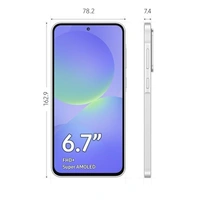 Samsung Galaxy A36 5G (Awesome White, 12GB, 256GB)  - Awesome White, Samsung Galaxy A36 5G (Awesome White, 12GB, 256GB)