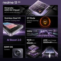 realme 13 5G (Dark Purple, 8GB RAM, 128GB Storage) - purple, 8+128