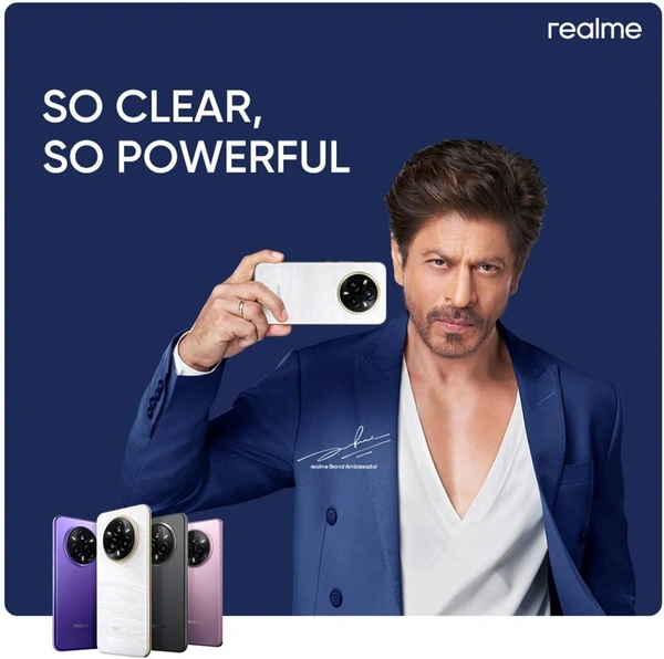 realme 14 Pro+ 5G (Bikaner Purple, 256 GB)  (8 GB RAM) - Purple, 8+256